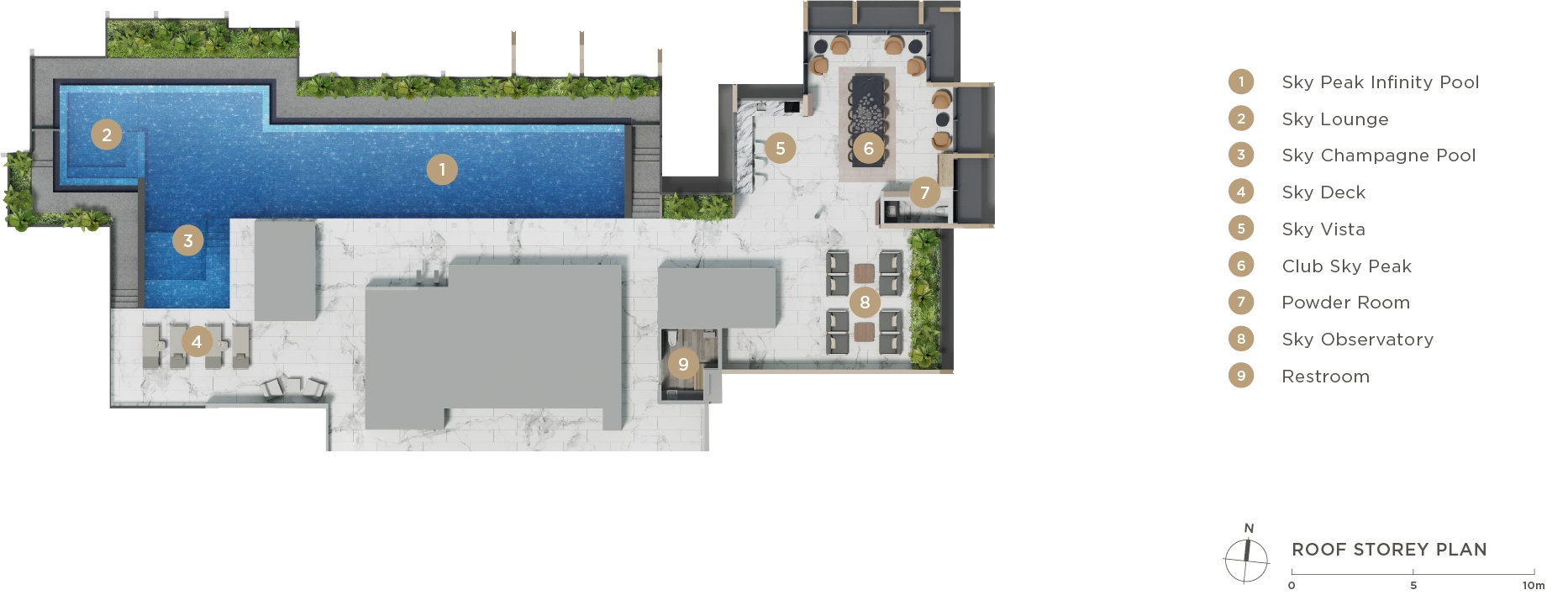 Skypeak Floor Plan